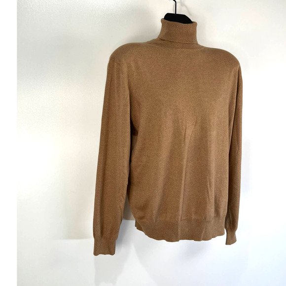 Orvis Turtleneck Sweater Cotton Silk 